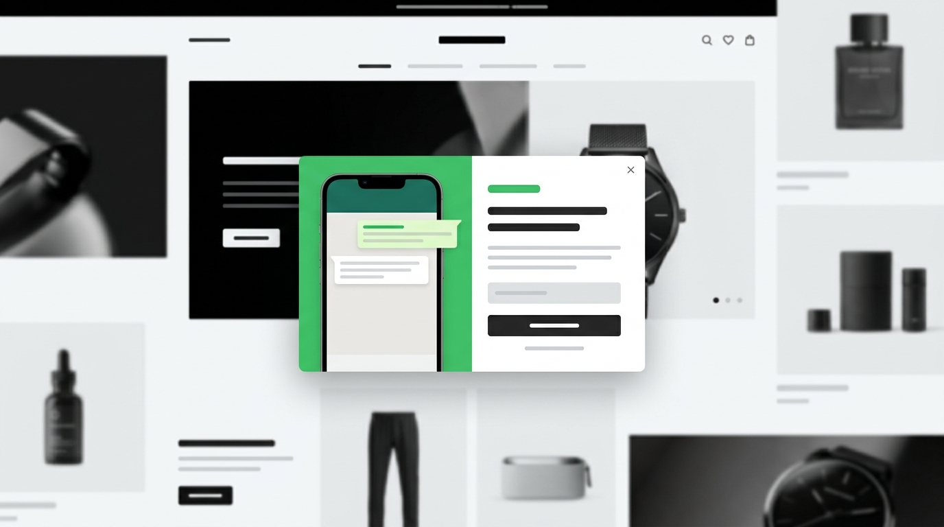 Yuog WhatsApp İndirim Popup